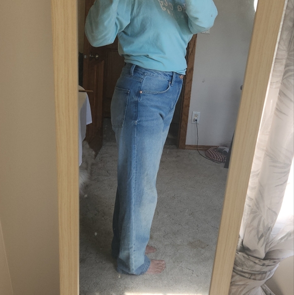 Bershka Denim Unisex Baggy Skater Jeans. Size 29 - Picture 3 of 13